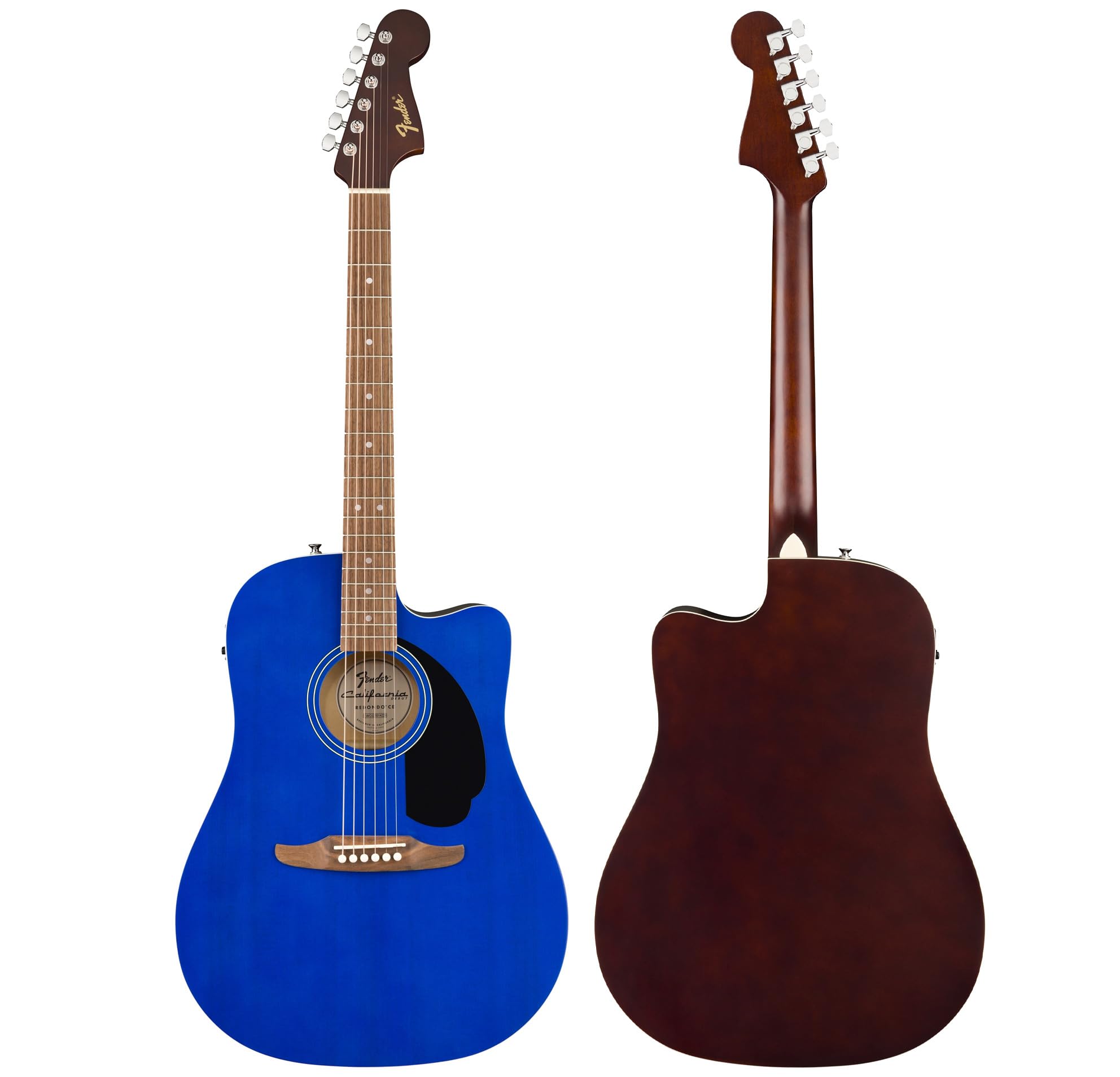 Amazon.com: Fender California Redondo CE Acoustic-Electric Guitar